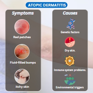 atopic dermatitis symptoms and causes
