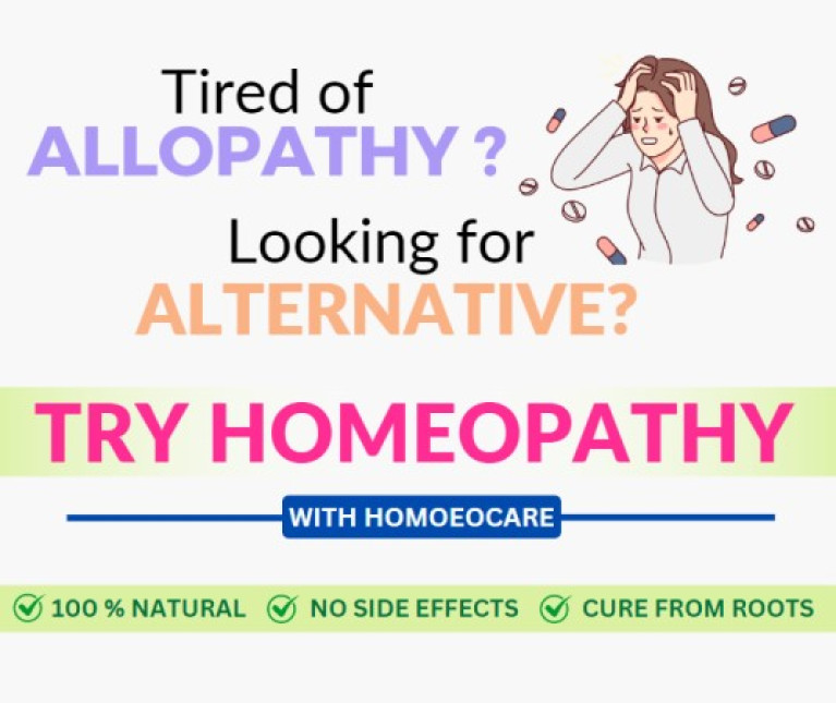 Start Homeopathy Treatment today 