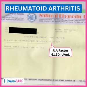 Rheumatoid Arthritis Report Image 