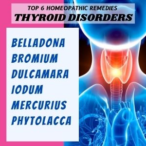 Top 7 Homeopathic medicines for Thyroid Disorders