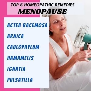 Top 6 Homeopathic medicines for Menopause