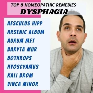 Top 8 Homeopathic medicines for Dysphagia