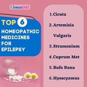 Top 6 Homeopathic Medicines for Epilepsy