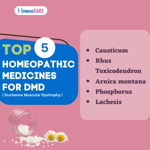 Top 5 Homeopathic Medicines for Duchenne Muscular Dystrophy