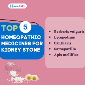 Top 5 Homeopathic Medicines for Kidney Stone